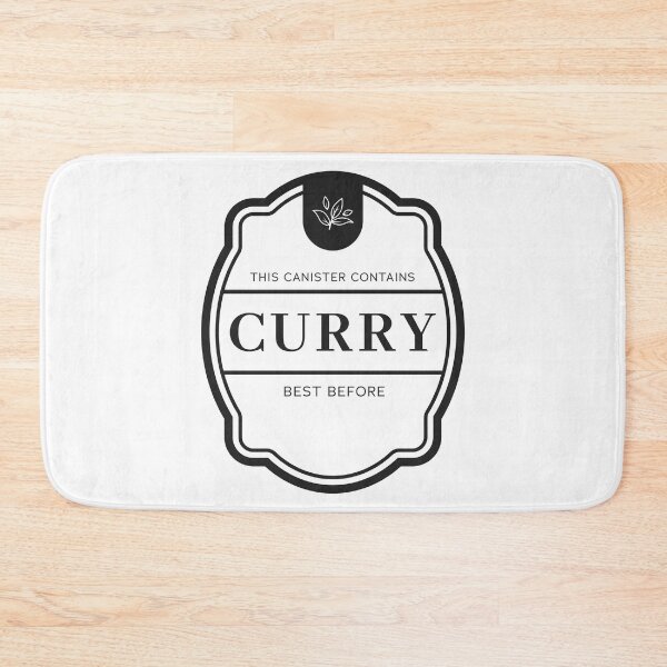 Item preview, Curry label for spice jars designed and sold by Astralia.