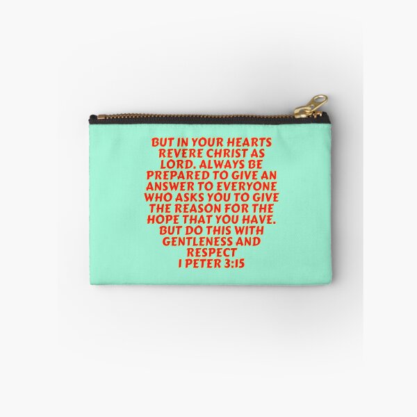 Item preview, Bible Verse 1 Peter 3:15 designed and sold by Prayingwarrior.