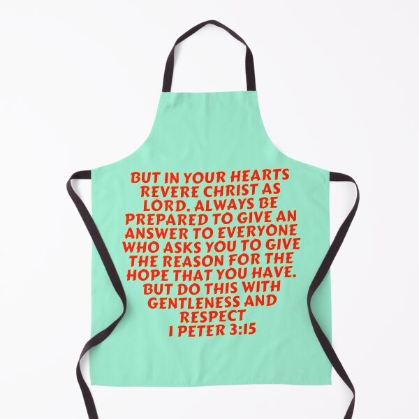Item preview, Bible Verse 1 Peter 3:15 designed and sold by Prayingwarrior.