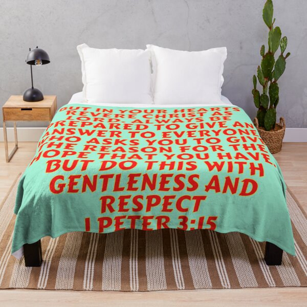Item preview, Bible Verse 1 Peter 3:15 designed and sold by Prayingwarrior.