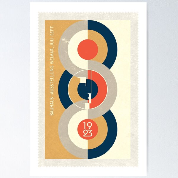 Item preview, Bauhaus Exhibition Art 3 designed and sold by SurfolioPrints.