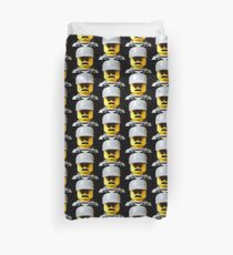 Lego Janitor minifigure Duvet Cover