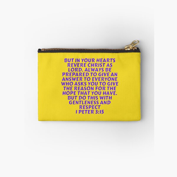 Item preview, Bible Verse 1 Peter 3:15 designed and sold by Prayingwarrior.