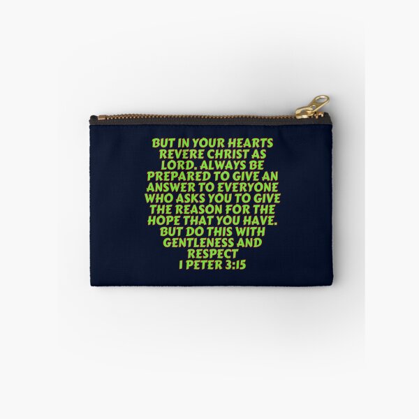 Item preview, Bible Verse 1 Peter 3:15 designed and sold by Prayingwarrior.