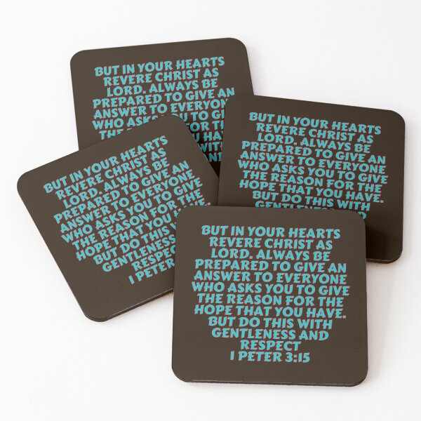 Item preview, Bible Verse 1 Peter 3:15 designed and sold by Prayingwarrior.