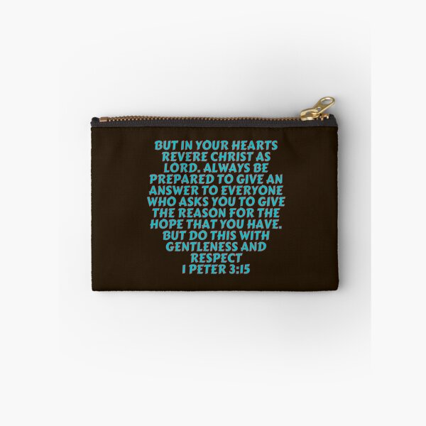 Item preview, Bible Verse 1 Peter 3:15 designed and sold by Prayingwarrior.