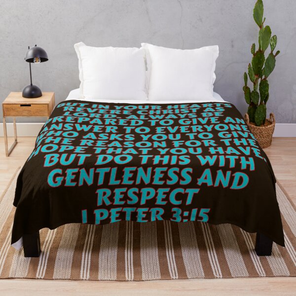 Item preview, Bible Verse 1 Peter 3:15 designed and sold by Prayingwarrior.