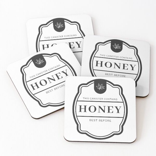 Item preview, Honey label for spice jars designed and sold by Astralia.