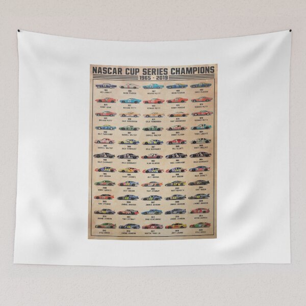 Item preview, Nascar Cup Series Champions Poster designed and sold by RadanaMJohnova.