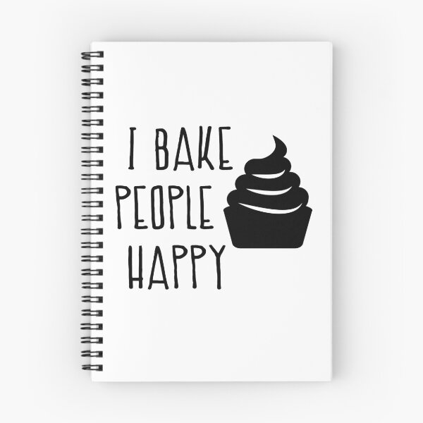Item preview, I Bake People Happy  designed and sold by VikiQuick.