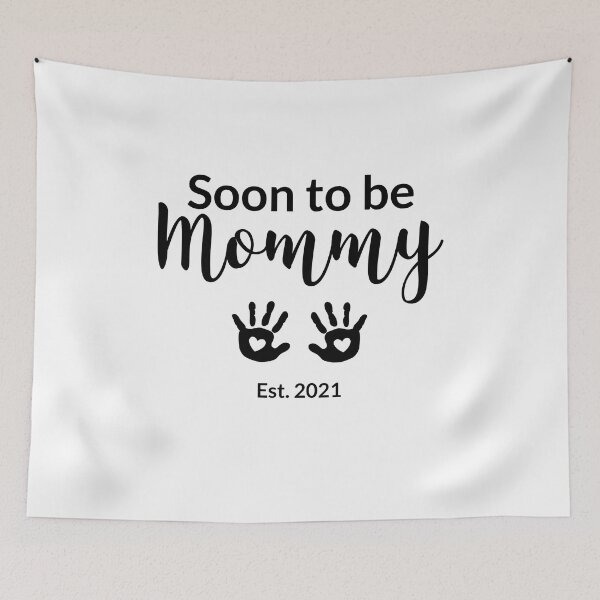 Item preview, Soon to be Mommy Est. 2021 designed and sold by HolidayTees.
