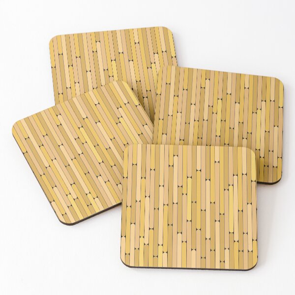 Item preview, Longan Color Linear Pattern designed and sold by MagicSpread.