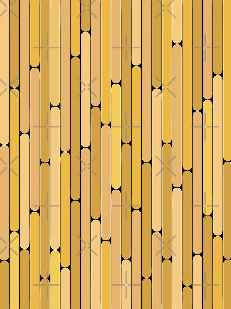 Thumbnail 3 of 3, Scarf, Longan Color Linear Pattern designed and sold by MagicSpread.