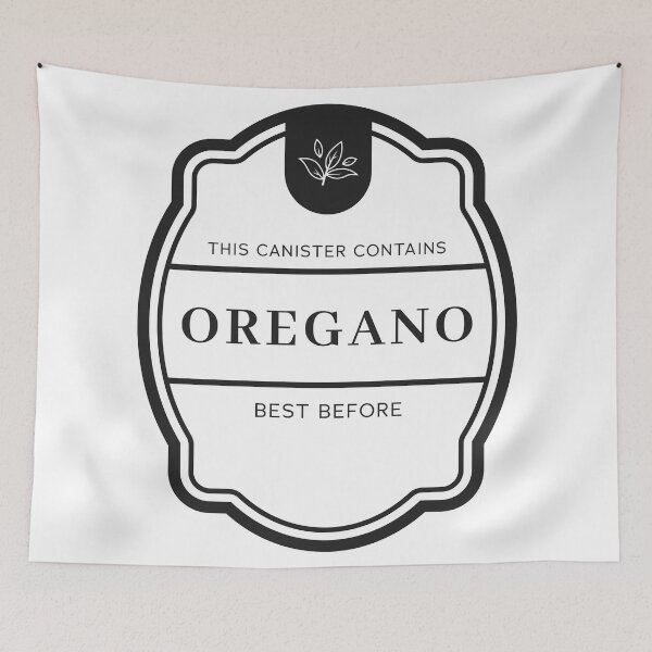 Item preview, Oregano label for spice jars designed and sold by Astralia.