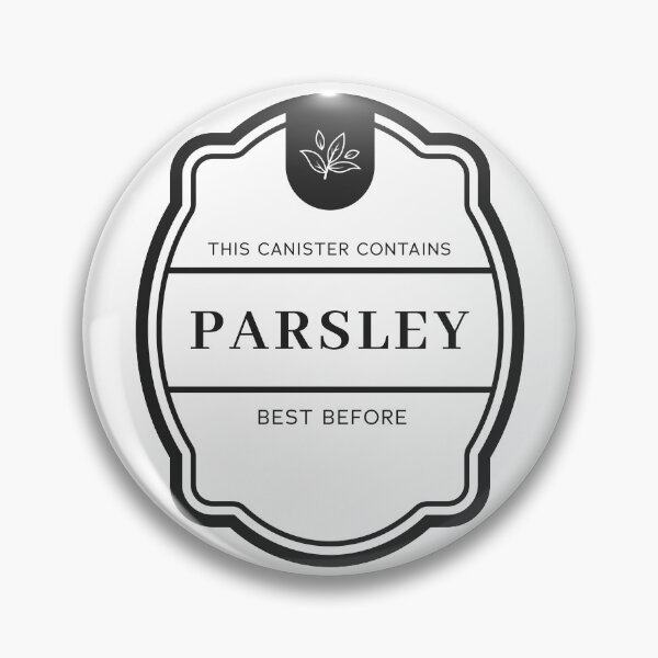 Item preview, Parsley label for spice jars designed and sold by Astralia.