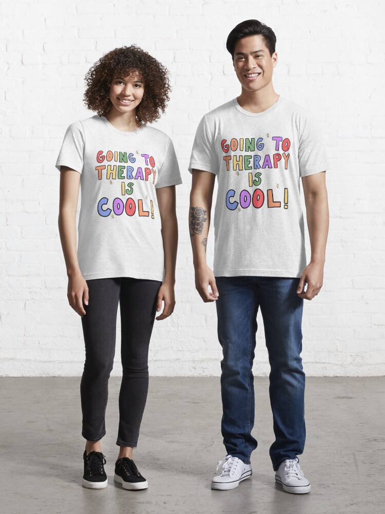 Going to therapy is cool shirt Clearance