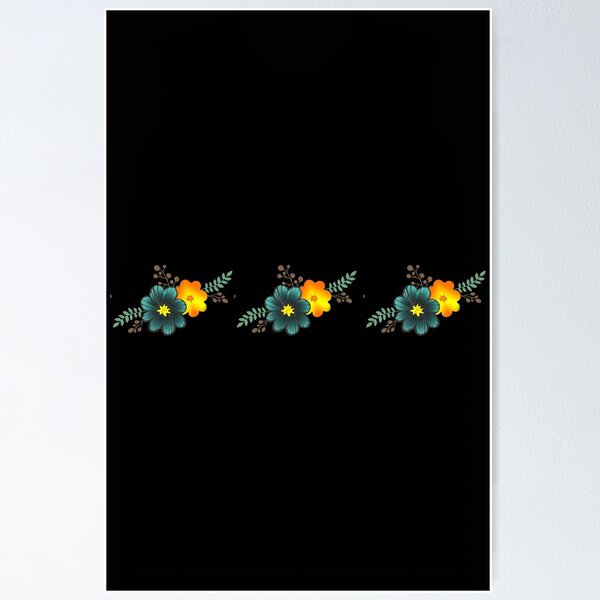 Aperçu de l'œuvre Motif floral 1 créée et vendue par Dave Morrison.