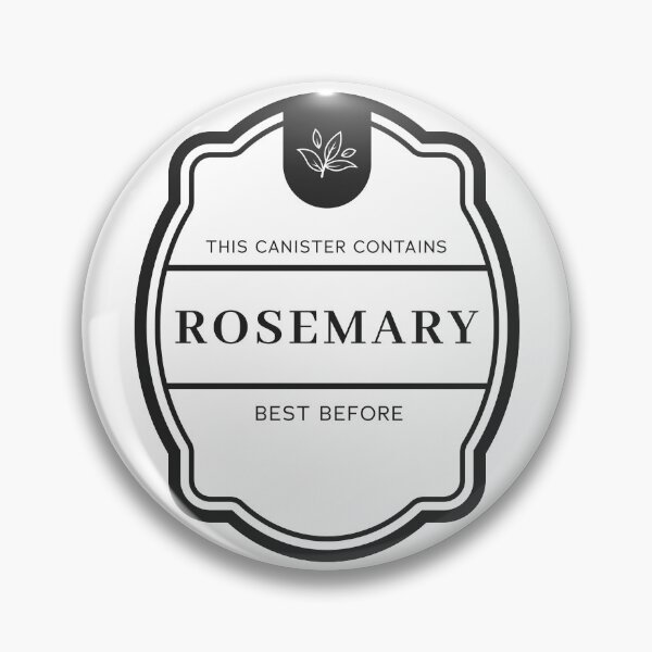 Item preview, Rosemary label for spice jars designed and sold by Astralia.