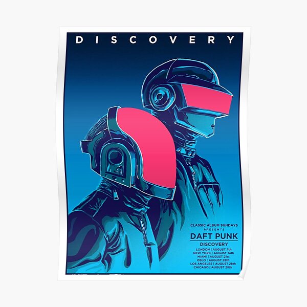Daft Punk Discovery Poster