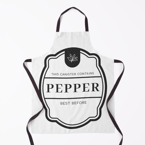Item preview, Pepper label for spice jars designed and sold by Astralia.