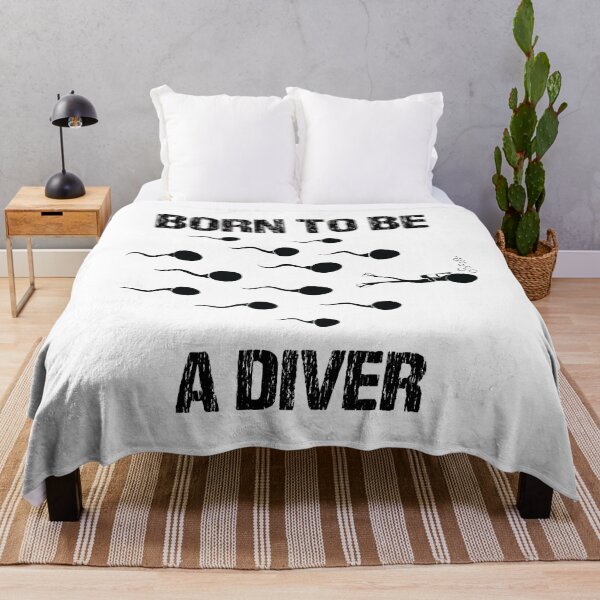 Item preview, Born to Be a Diver Funny designed and sold by TravelScientist.