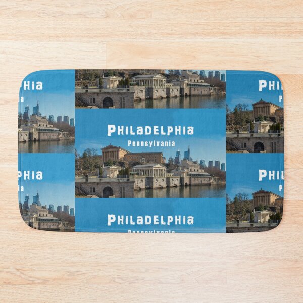 Item preview, Philadelphia, Pennsylvania - Fairmount Water Works & Center City Skyline designed and sold by leemcnut.