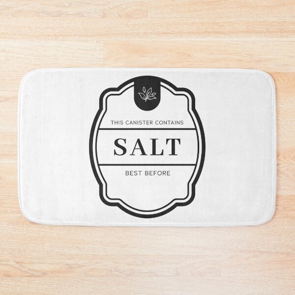 Item preview, Salt label for spice jars designed and sold by Astralia.