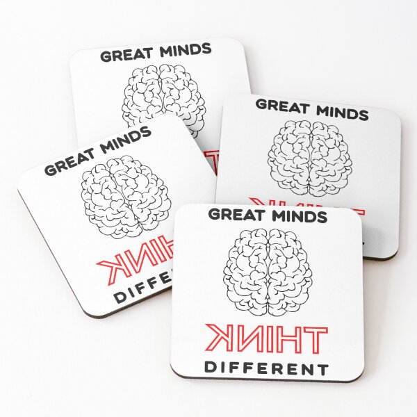 Item preview, Great Minds Think Different designed and sold by superdumb70.