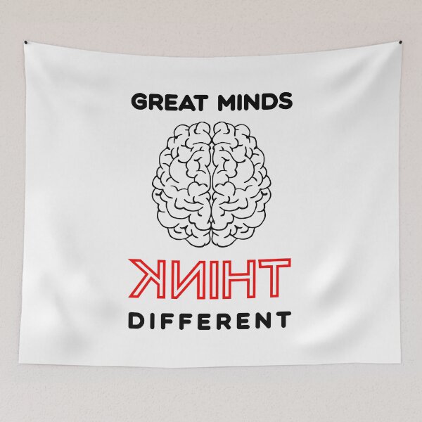 Item preview, Great Minds Think Different designed and sold by superdumb70.