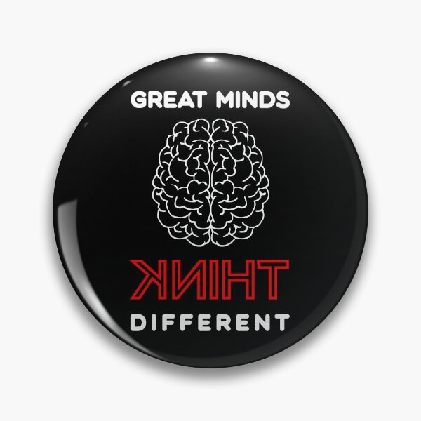 Item preview, Great Minds Think Different (White) designed and sold by superdumb70.