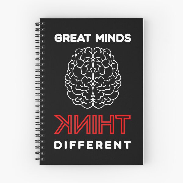 Item preview, Great Minds Think Different (White) designed and sold by superdumb70.