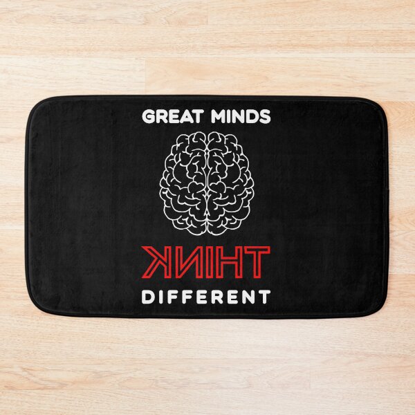 Item preview, Great Minds Think Different (White) designed and sold by superdumb70.