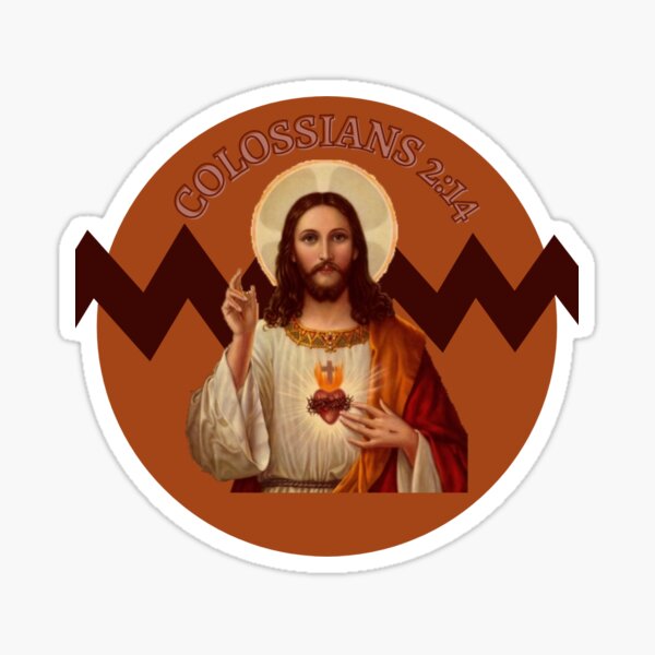 Colossians 2:14 Sticker