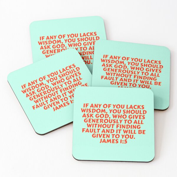 Item preview, Bible Verse James 1:5 designed and sold by Prayingwarrior.