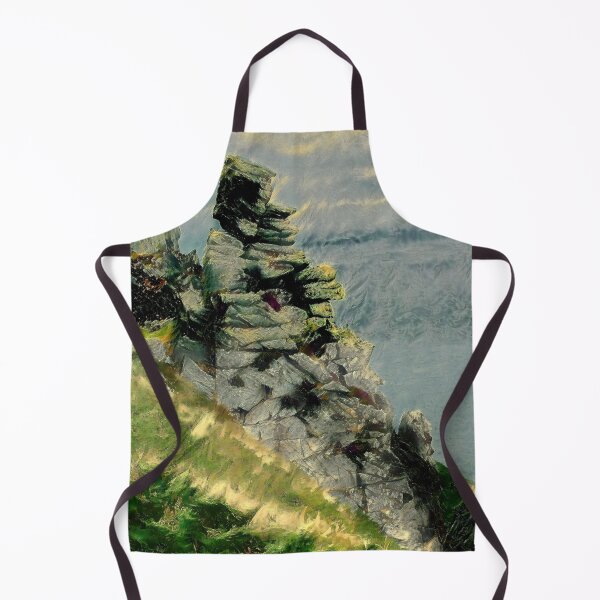 Item preview, A Granite Stack on Lundy Island - Impressionist Art designed and sold by Rocketman2017.