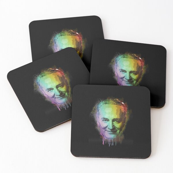 Item preview, Chuck Schumer Urban Grunge Painting Rainbow Spectrum designed and sold by JettZboncak.