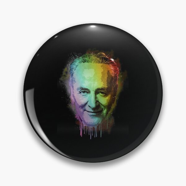 Item preview, Chuck Schumer Urban Grunge Painting Rainbow Spectrum designed and sold by JettZboncak.