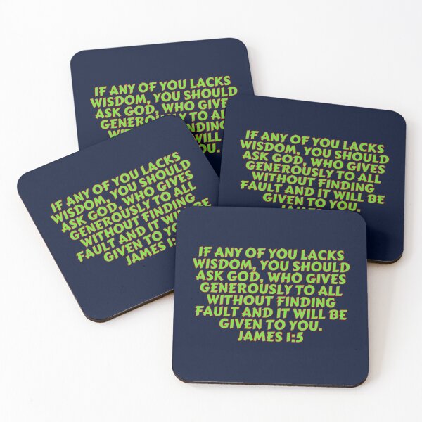 Item preview, Bible Verse James 1:5 designed and sold by Prayingwarrior.