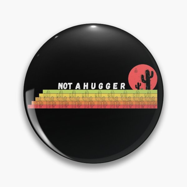 Item preview, Not A Hugger Cactus Funny Vintage Sarcastic designed and sold by lookperfect.
