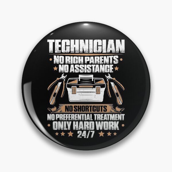 Item preview, Technician Repairman Worker In-House Technician designed and sold by Krautshirts.