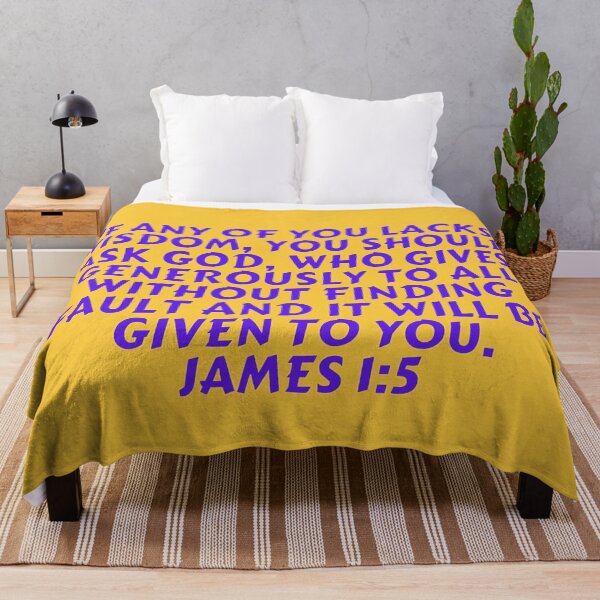 Item preview, Bible Verse James 1:5 designed and sold by Prayingwarrior.