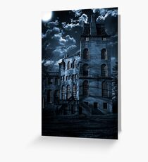 Moonlit Fonthill Greeting Card