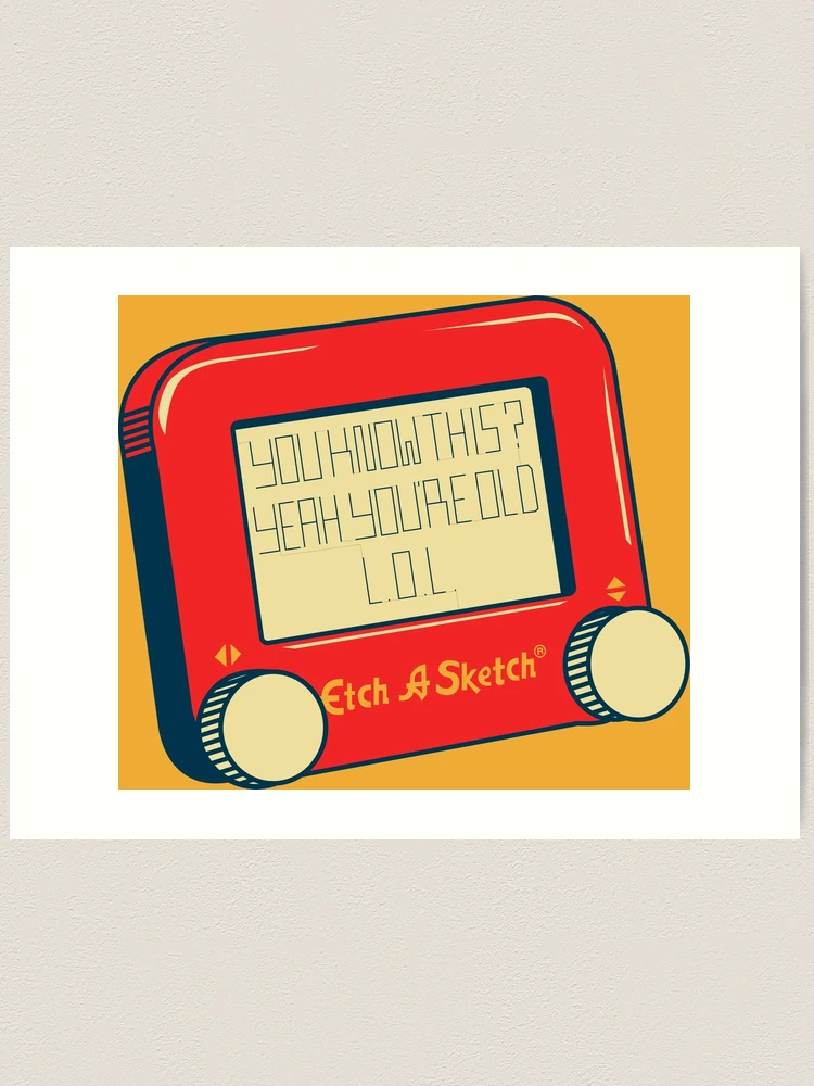 Etch a Sketch Art