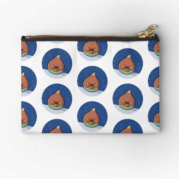 Kinkajou - Kuri-Kuri Chocolate Zipper Pouch