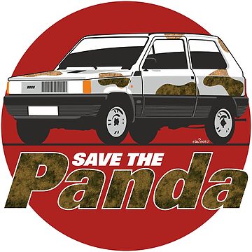 Artwork thumbnail, Save the (Fiat) Panda! by car2oonz