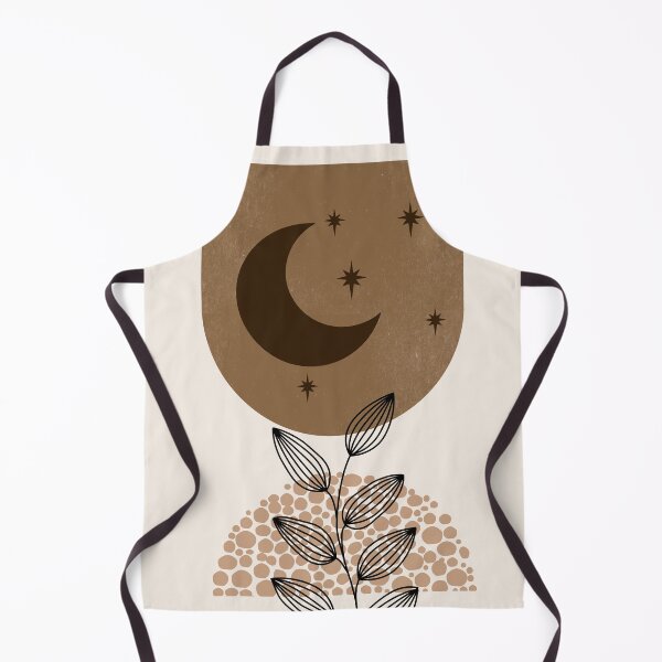 Item preview, Bogo abstract moon and botanical leaves art designed and sold by ps4artworks.