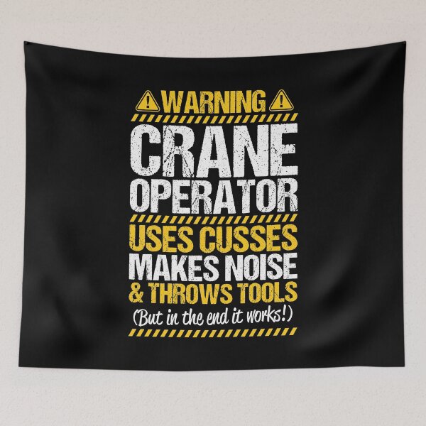 Item preview, Crane Operator Crane Driver Heavy Equipment Gift designed and sold by Krautshirts.