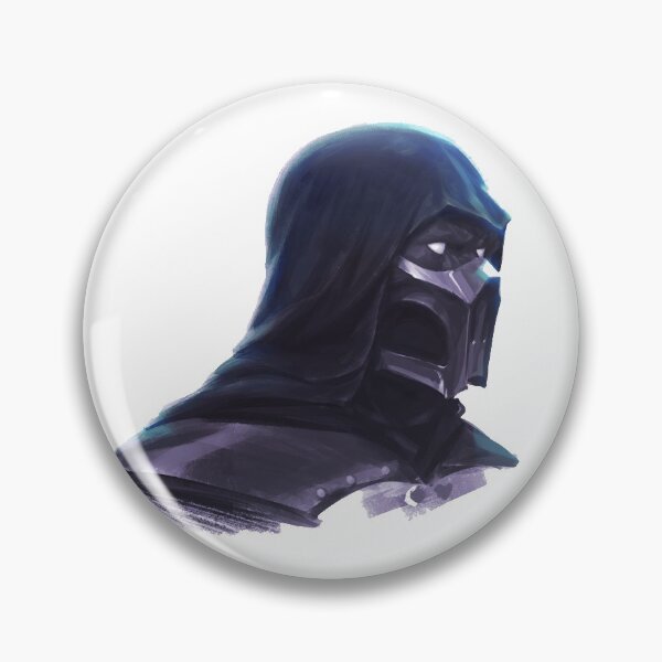 Item preview, Noob Saibot Head Minimal designed and sold by Shinobi23.
