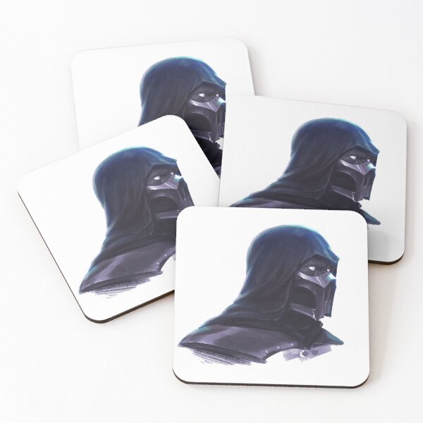 Item preview, Noob Saibot Head Minimal designed and sold by Shinobi23.
