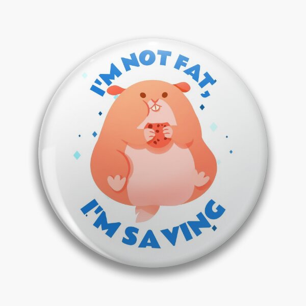 Item preview, I'm Not Fat designed and sold by Lime Milk.